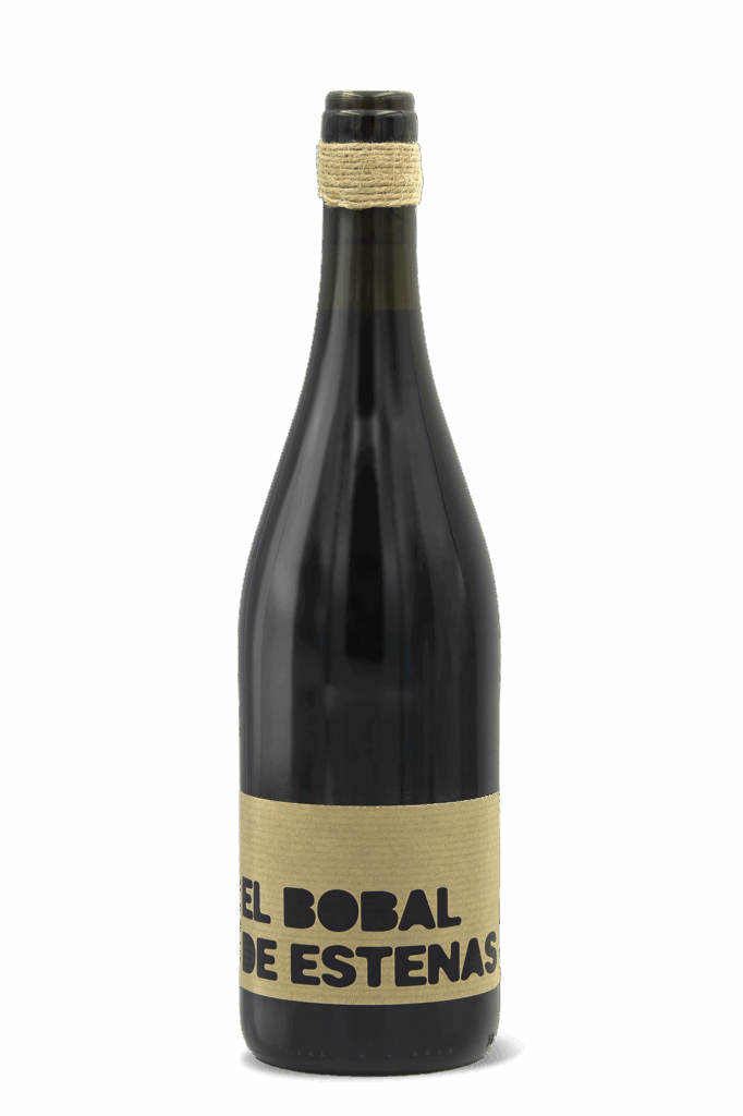 Botella de vino El Bobal de Estenas